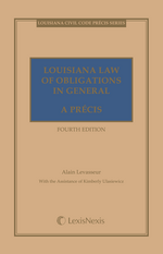 Louisiana Law of Obligations in General, A Précis cover