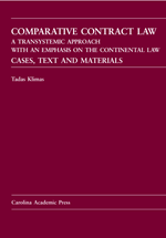Comparative Contract Law — Cases, Text and Materials