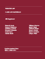 Theater Law 2005 Supplement jacket