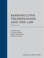 Reproductive Technologies and the Law jacket