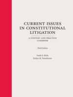 Current Issues in Constitutional Litigation jacket