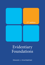 Evidentiary Foundations jacket