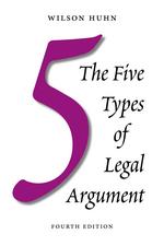The Five Types of Legal Argument jacket