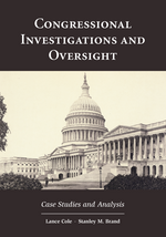 Congressional Investigations and Oversight jacket