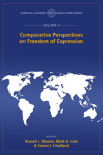 Comparative Perspectives on Freedom of Expression jacket