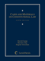 Cases and Materials on Constitutional Law jacket