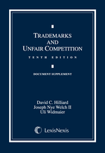Trademarks and Unfair Competition Document Supplement, Tenth Edition